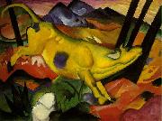 Franz Marc The Yellow Cow USA oil painting artist